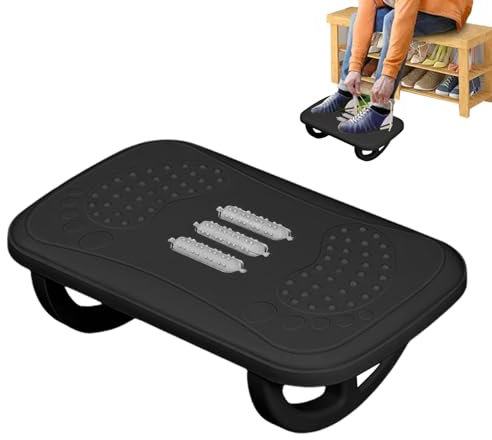 Fußstütze unter dem Schreibtisch | Ergonomischer Hocker mit Wippe für Stuhl | mobiler Hocker Komfort Beine Haus Büro Hotel