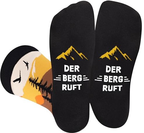 AGRIMONY Lustige Sportsocken Herren Papa Jungen - Sport Bunte Männer Witzige Muster Socken Mit Motiv Funny Socks - Geburtstag Weihnachten Geschenke für Sportler