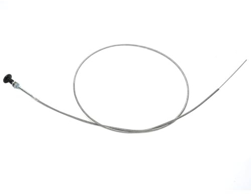 Vilgftyiet 96 Zoll Choke Kabel für Rasenmäher - Push Pull Gasregelkabel mit 50mm Zug, 2330mm Hülsenlänge, kompatibel mit Outdoor-Powergeräten