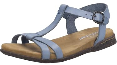 Josef Seibel Damen Klassische Sandalen Fabricia.01,Weite G (Normal),Strandschuhe,Sandaletten,bequem,Sommerschuhe,Slate Blue,40 EU