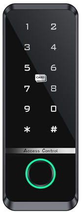 Smart Lock, Finrprint RFID-Zugangskontrollsystem Tür Elektronischer Toröffner Home Digit Keypad Electric Magnetic Biometric For Front(WIFI+ID card)