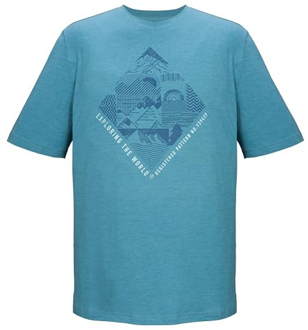 killtec Herren Funktions T-Shirt Kurzarm Schnelltrocknend KOS 24 MN TSHRT