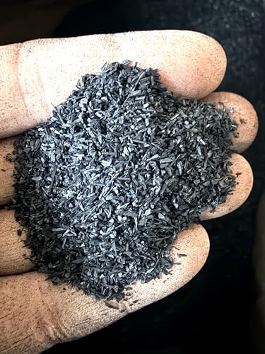Biochar - Enmienda orgánica - 100% Carbón vegetal para suelos de pirólisis de madera francesa sin tratar, 0,5 a 2 mm (15 kg)