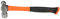 8oz Ball Pein Pin Hammer With TPR Rubberised Fibreglass (70%) Handles