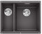BLANCO SUBLINE 340/160-U 523 559 Fregadero Cocina, Gris Roca, 340mm/160mm | Becken rechts