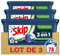 Skip Ultimate Lessive 3 en 1 Capsules Fraîcheur Intense 78 Lavages (Lot de 3 x 26 Capsules)