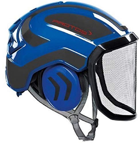 Pfanner Protos Integral Arborist Helmet (Blue & Grey)