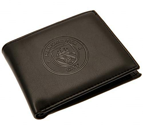 MANCHESTER CITY FC Debossed Wallet (One Size) (black)