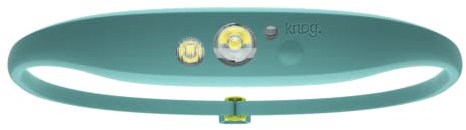 Knog Unisex – Erwachsene Quokka Stirnlampe, Teal, One Size