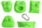 Entre Prises Klettergriffe Kids Challenge (Jugs), Farbe:Fluo grün