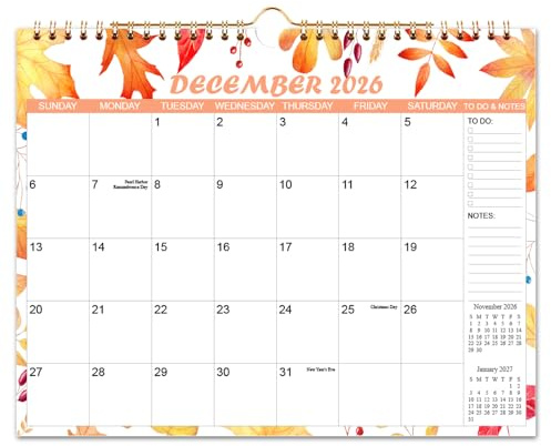 Kalender 2024-2025 – Wandkalender von April 2024 bis Juni 2025, 15 Monatskalender mit saisonalen Designs zur Planung und Organisation für Zuhause oder Büro, 29,8 x 37,8 cm im Kalender 2024-2025