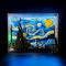 BRIKSMAX 21333 Led Licht für LEGO Gemalde Vincent van Gogh – Sternennacht - Compatible with Lego Ideas Bausteinen Modell - Ohne Lego Set