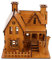 TOYANDONA 1stück Holzhaus Modell Puzzle Spielzeug Kreatives Puzzle Für Fördert Geduld Und Vorstellungskraft Für Ganze Familie Ansprechendes Design Für Zimmerdekoration