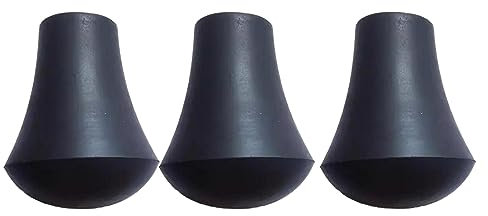 Fonowx 3x Boden-Tom-Beine, Trommelfüße, Schonbezug, Percussion-Zubehör, langlebig, direkter Ersatz für rutschfeste Trommelfüße, Trommelbeinspitze, Stil a