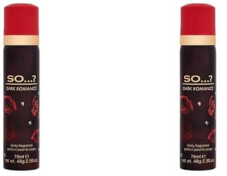 So…? Womens Dark Romance Fragrance Mist 75ml (Pack of 2)