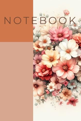 Notebook: Old Fashion Style Colorful Blank Lined Notebook