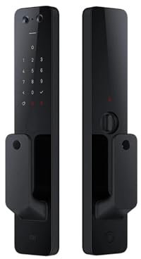 ThikK Automatic Smart Door Lock, Pro HD Wide Angle 1080P Camera Fingerprint NFC Unlock Doorbell With Home App And HomeKit