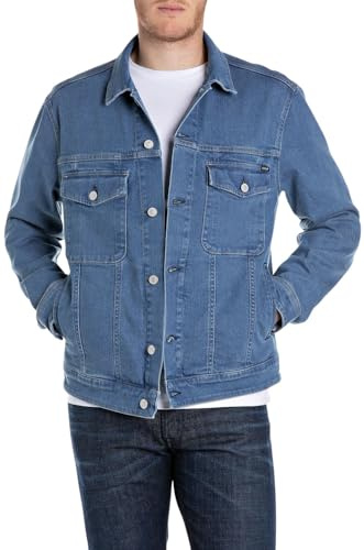 Replay Herren Mv868 Jeansjacke (1er Pack)