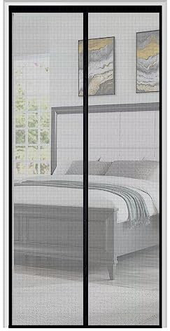 Liedgruen,Zanzariera Magnetica Porta Finestra,Zanzariera Porta Finestra Magnetica 90x200,Zanzariere Magnetiche per Porte Finestre,Tenda Zanzariera Porta