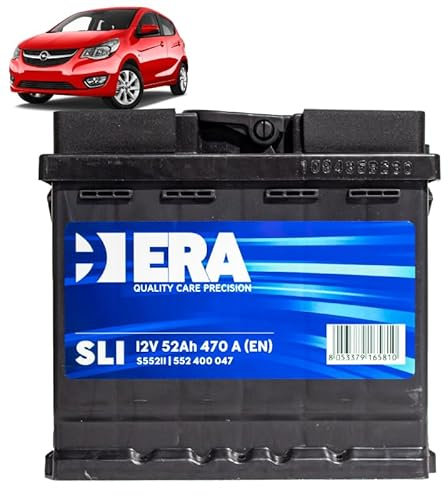 Batteria 50Ah per Opel Karl 1.0 benzina 2015+