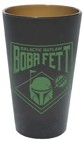 WinCraft Silikon-Pint-Glas, Star Wars EP4, Original-Trilogie, Boba Fett, 473 ml