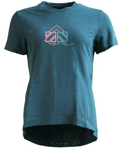 Zimtstern Damen EcoFlowz Radtrikot, deep teal, L