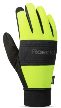 Roeckl Vinadi Winter Fahrrad Handschuhe lang gelb/schwarz 2027: Größe: 9.5