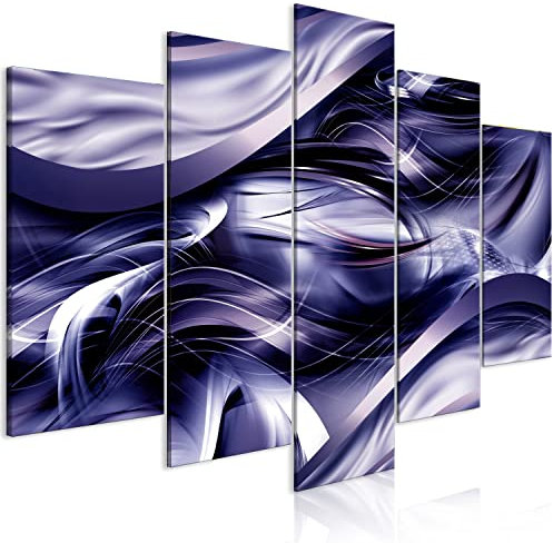 murando - Peinture acrylique Abstrait 200x100 cm - Effet texturé ou coup de pinceau - Décoration avec finition faite à la main - Salon chambre - Finition artisanale - Abstrait a-A-10074-b-a