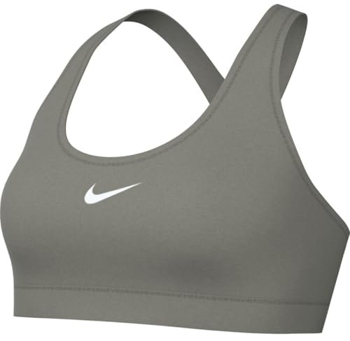 Nike Reggiseno Sportivo W Nk Swoosh Light Support Bra, Light Army/White, DX6817-320, M