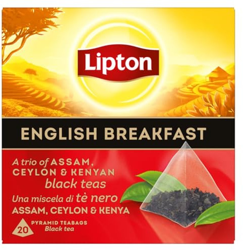 LIPTON Discovery Collection English Breakfast | A qualsiasi ora del giorno, un’esperienza gustativa stimolante e un perfetto sprigionamento degli aromi