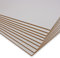 PEGBOARD MDF Zuschnitte 42x30cm - 10 x MDF-Platten 3 mm einseitig weiß lackiert - Made in Germany