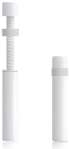 HUTHUHNHN Grafikkarten Halterung, GPU Halterung, Einstellbare Aus Aluminium 74-120MM Grafikkarten Halter, für Videokarte, Grafikkarte (Weiß)