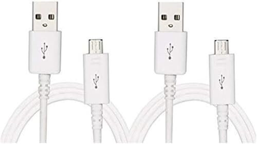 NOVAGO Lot de 2 cable Micro USB Universel 3M+1M Charge et Transfert de Données pour Samsung Galaxy A3 / Galaxy A5 / Galaxy A6/ Galaxy A6 Plus/Galaxy A7/ Galaxy A8 / Galaxy A9 / Galaxy Ace