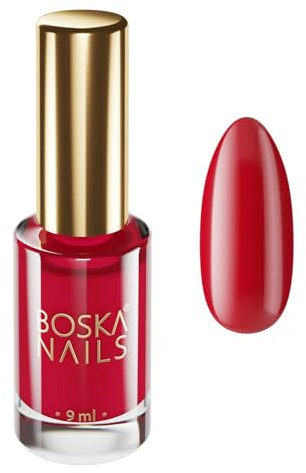 Boska Nails Nagellack Malyna Nr. 671 Klassisch Nail Polish 9 ml Langanhaltend Schnelltrocknend Hochdeckend Maniküre