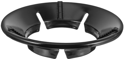 PHENOFICE Windproof Iron Wok Support Rack for Gas Hob Pan Stand with Non-Slip Design Energy Saving Cooktop Accessory for Uniform Heat Distribution