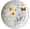 NEBE Platos Vajilla Plato Llano De Porcelana De Hueso Pintado A Mano, Plato De Postre, Plato De Cerámica Plano, Apto For Microondas Platos