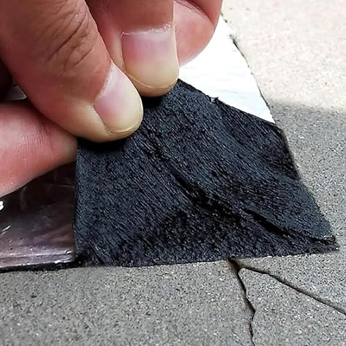 Selbstklebende Dachpappe für Gartenhäuser, Dachabdichtungsband, wasserdichte Dacheindeckung, Reparaturband für Asphaltschindeln, sorgt für sofortige und lang anhaltende Abdichtung.