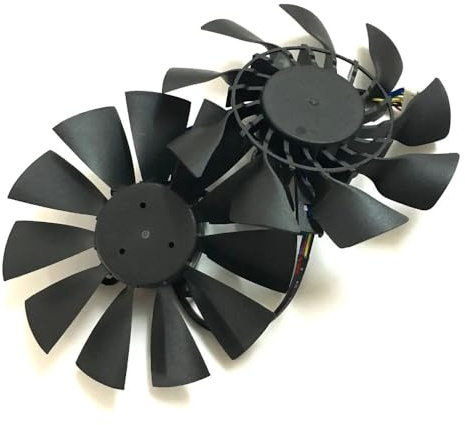 FDMOZRE 2 Teile/Satz 95mm 12V 0,5A T129215SU, Grafikkarte Fan, VGA Kühler, für ASUS für GTX 780-DC2, 780TI, für Striker-GTX 760 FD10015H12S