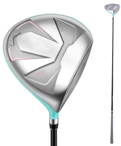 Asixxsix Golfschläger aus Aluminiumlegierung und Carbon, Fairwayholz mit niedrigem Schwerpunkt für maximale Weite, meistert das Fairwayholz mühelos, 10,5/12,5 Zoll, 45,55 Zoll