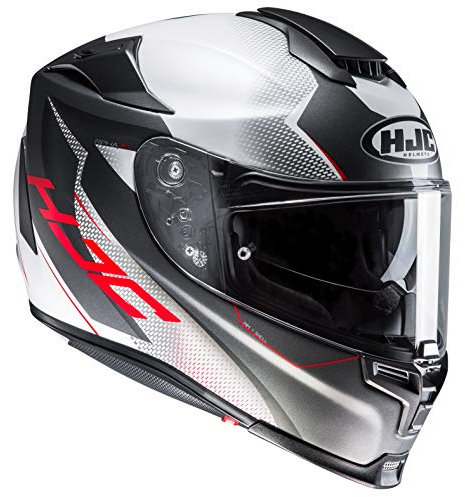 HJC Helmets Motorradhelm RPHA 70 Gadivo MC10SF Schwarz/Weiß/Rot Größe XS