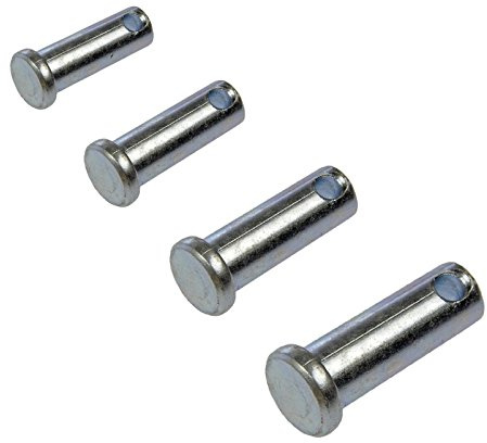 5 x Clevis Pins Metric M8 x 22mm Flat Headed Fasteners for Retaining Clips