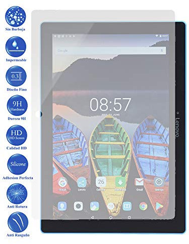 Todotumovil Protector de Pantalla Tab 3 TB-X103F 10.1 de Cristal Templado Vidrio 9H para Tablet
