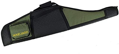 Futteral (sehr dick gepolstert) mit Munitionstasche und stark verstärkten Seiten + Gratis Taschenmesser und Anis-Öl (2ml) c