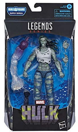 Hasbro Marvel Legends Series 15 cm große Hulk Action-Figur, Premium Design und 2 Accessoires, 2 Build-A-Figure-Teile
