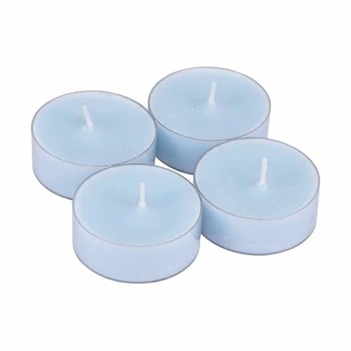 Lot de 4 Bougies Parfumées Chauffe-Plat Trendie Bleu Océan