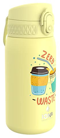 Ion8 Botella Agua Acero Inoxidable Termica, Sin Fugas, Cero Desperdicio, 320ml (11oz)