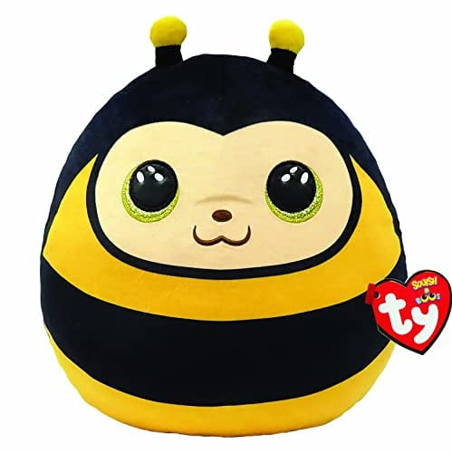 TY Squish a boos-Kissen Zinger 20 cm, Gelb/Schwarz, TY39230