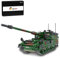AMOC Technik Militär Panzerhaubitze 2000 Selbstfahrende Kanone Baukasten, 1345 Teile+ Panzer Bausteine, Kompatibel mit Lego Technic