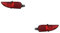 Johns, passend für Opel Corsa Nebelschlußleuchte C 07/03-12/09 Set links & rechts