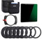 NEEWER Square ND1000 Filter Kit with 10 Stops, Holder, Adapter Rings, Multi-Resistant Nano Coatings, Compatible with Canon, Nikon Lens